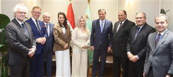 وزير الزراعة يبحث مع وفد حكومي وبرلماني بولندي زيادة فرص التبادل التجاري الزراعي