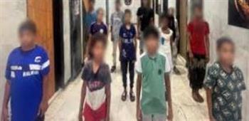 ضبط 11 شخصا بالجيزة لقيامهم بإستغلال الأطفال الأحداث فى أعمال التسول