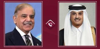 أمير قطر ورئيس وزراء باكستان يبحثان هاتفيا مستجدات مذكرة التفاهم بين أمريكا وإيران