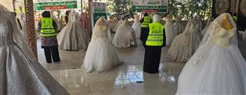   "تضامن كفر الشيخ" تنظم معرضًا لفساتين الزفاف لدعم 550 عروسًا يتيمة ببيلا 