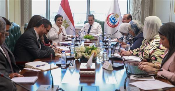 وزير الصحة يبحث مع ممثلة اليونيسيف لدى مصر تعزيز التعاون في صحة الطفل