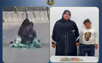 الداخلية تكشف واقعة التسول بالشرقية