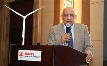 وزير الكهرباء يشارك مجموعة "SANY" الصينية الاحتفال ببدء العمل