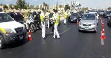 خلال 24 ساعة.. ضبط 1108 سيارات تسير بسرعة جنونية