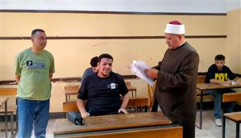   رئيس القليوبية الأزهرية يتابع امتحانات الشهادة الثانوية بلجان الخصوص