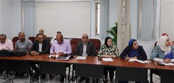 الصرف الصحي بالإسكندرية تبحث تطوير منظومة التدريب