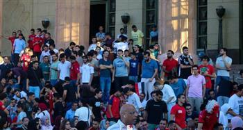 هندسة الإسكندرية تحتفل بتأهل المنتخب إلى دور الـ32