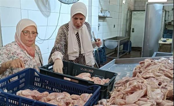 ضبط 1.4 طن لحوم ودواجن وأسماك خلال حملة بالدقهلية