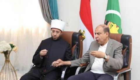 وزير الأوقاف يعلن من  المنيا التخطيط لتحويل البهنسا إلى مزار عالمي