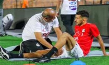 طبيب منتخب مصر يكشف تفاصيل إصابة أحمد فتوح.. وموقفه من مباراة أستراليا
