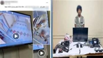 فيديو متداول.. ضبط لص تسلق عبر النافذة وسرق شقة في أسوان