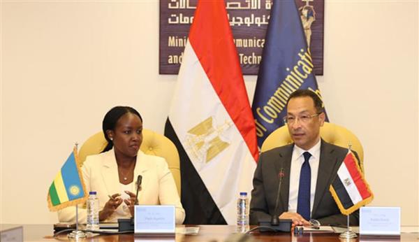 مصر رواندا تبحثان تعزيز التعاون في مجالات التحول الرقمي والذكاء الاصطناعي