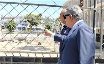 محافظ الدقهلية يتفقد قصر ثقافة المنصورة