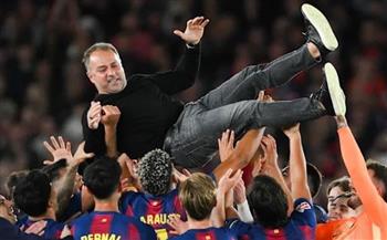 للعام الثاني.. هانزي فليك أفضل مدرب في الدوري الإسباني