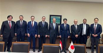   وزير الخارجية يلتقي محافظ البنك الياباني للتعاون الدولي