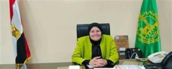 سلوى أبو العينين قائما بأعمال رئيس مدينة شبرا الخيمة