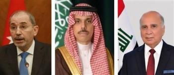 الأردن والسعودية والعراق يؤكدون أهمية وقف التصعيد واستعادة الاستقرار بالمنطقة