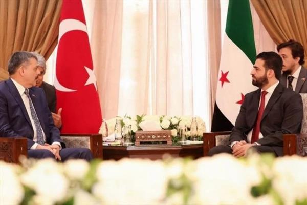 وزير الداخلية السوري يبحث مع نظيره التركي آفاق التعاون المشترك