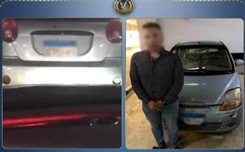   ضبط سيارة مطموسة اللوحات.. والداخلية تكشف التفاصيل
