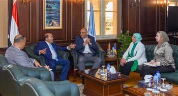 محافظ الإسكندرية يستقبل المنسق العام للمبادرة الوطنية للمشروعات الخضراء الذكية