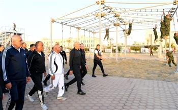   الفريق أشرف سالم زاهر وعدد من الوزراء يتفقدون منظومة إعداد طلبة الكليات العسكرية