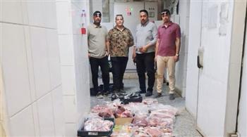 أسيوط: ضبط كميات كبيرة من اللحوم الفاسدة بحي شرق