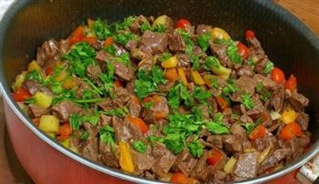 طريقة عمل القلب المشوح في الطاسة