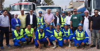   محافظ الإسكندرية يتفقد مشروع محطة صرف صحي "البرج 2"