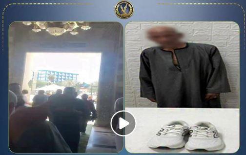 الأمن يكشف ملابسات سرقة أحذية مصلين بمسجد الخليفة