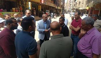 نائب محافظ الجيزة يتفقد مشروع الصرف الصحي ببشتيل ويشدد على سرعة التنفيذ