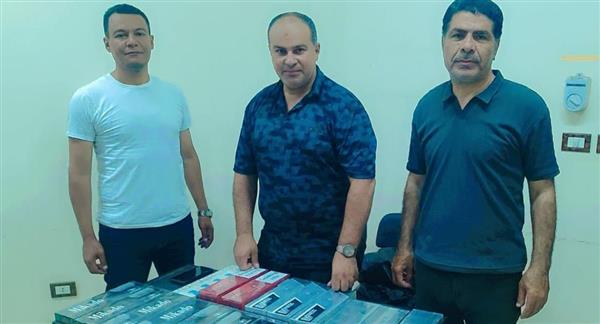 "تموين بورسعيد" تضرب بيد من حديد وتصادر كميات من السجائر المهربة
