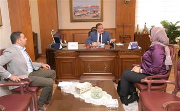   محافظ بورسعيد يستقبل أعضاء مجلس النواب