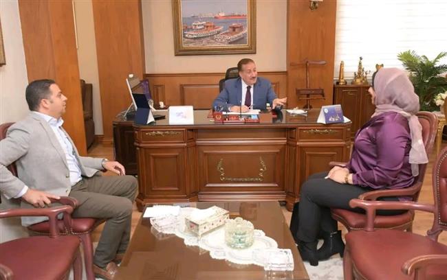 محافظ بورسعيد يستقبل أعضاء مجلس النواب