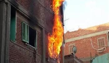 مصرع طفلة فى حريق منزل بالغربية
