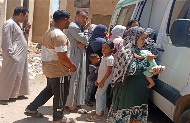 محافظة الجيزة: قافلة طبية لتقديم خدمات الكشف وصرف العلاج مجاناً لأهالى قرية أبو غالب