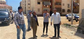   سكرتير بورسعيد يتابع أعمال تطوير منطقة الإسراء