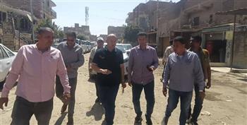 نائب محافظ الجيزة يتفقد طرق البدرشين ويشدد على النظافة