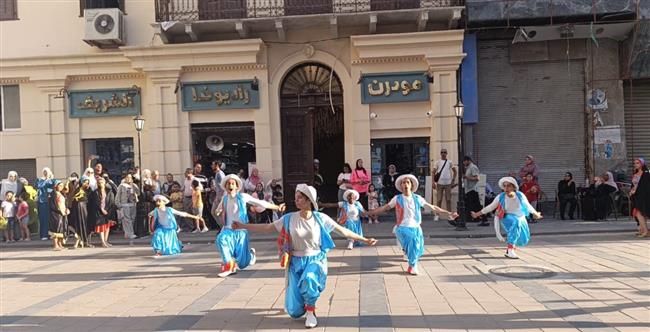 من قلب شارع الحضارات.. شارع الفن يواصل صناعة البهجة في الإسكندرية