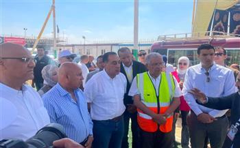 رئيس الوزراء يتفقد مصنع للمكونات وأنظمة السكة الحديد بالإسكندرية