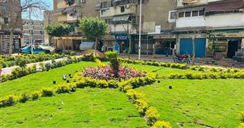   حملات مكثفة لتطوير المسطحات الخضراء ببورسعيد والحفاظ على المظهر الحضاري