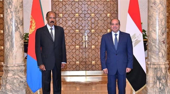 رئيس إريتريا يؤكد رغبة بلاده في تكثيف العمل مع مصر وتعزيز العلاقات الأخوية