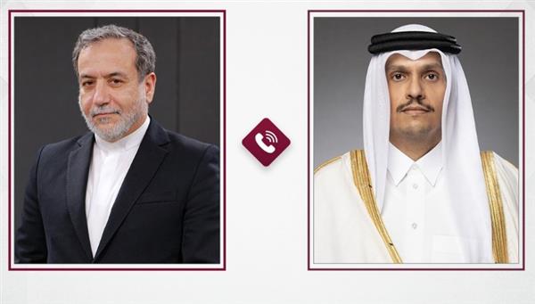 وزير الخارجية القطري ونظيره الإيراني يبحثان هاتفيا التطورات في لبنان والمنطقة
