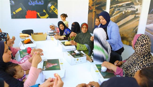 صناع الخير تنفذ أنشطة مبادرة «تمكين» بقرية سنهور بالبحيرة.. تدريبات متنوعة وقوافل طبية