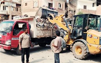  الفيوم: تكثيف أعمال النظافة ورفع الإشغالات بعدة قرى ومراكز