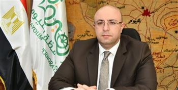 محافظ الفيوم يتابع حريق عيادة كيمان فارس