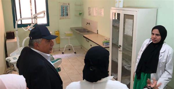 محافظ الدقهلية يتفقد وحدة طب الأسرة بقرية نشا بمركز نبروه