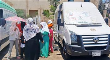   قافلة طبية بالدقهلية تقدم 1950 خدمة لـ1071 مواطنًا بقرية قراش