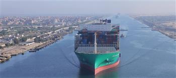    قناة السويس تشهد عبور سفينة الحاويات العملاقة CMA CGM VENDOME لأول مرة
