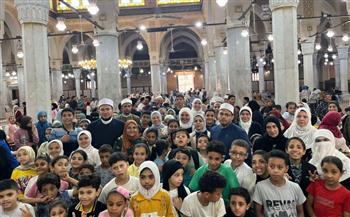 "صيفنا بهجة".. إقبال كثيف على اللقاء التثقيفي للطفل بالمسجد الأحمدي بطنطا