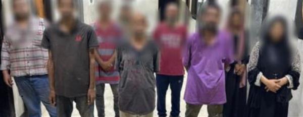 ضبط 9 أشخاص لقيامهم باستغلال 10 أحداث فى أعمال التسول واستجداء المارة بالقاهرة